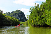 3 Caves Canoe Safari Temple Nature Stream