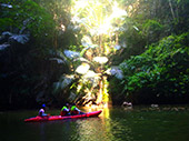 3 Caves Canoe Safari Temple Nature Stream