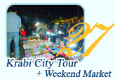Krabi City Tour and Weekend Market