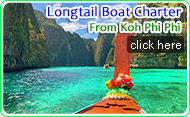 Longtail Boat Charter from Koh Phi Phi