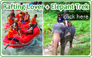 Rafting Lover and Elephant Trek by JC Tour
