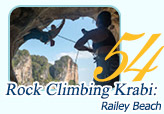 Rock Climbing Krabi: Railey Beach