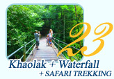 Khaolak and Waterfall and Safari Trekking by JC Tour