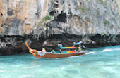 PP Maya Bamboo Island by Speed Boat